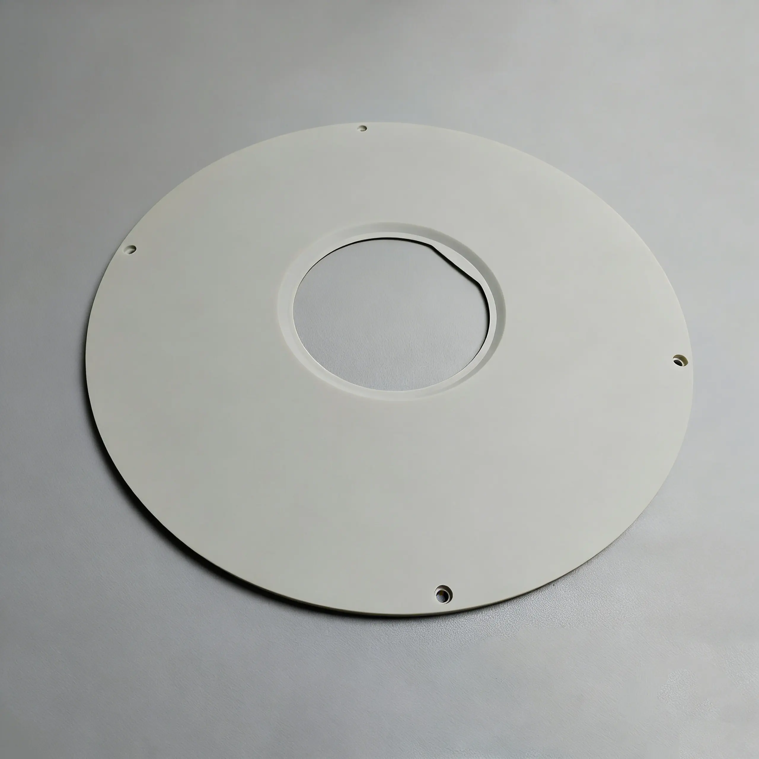 氮化铝陶瓷法兰片-垫片-结构件-垫圈-来图定制1