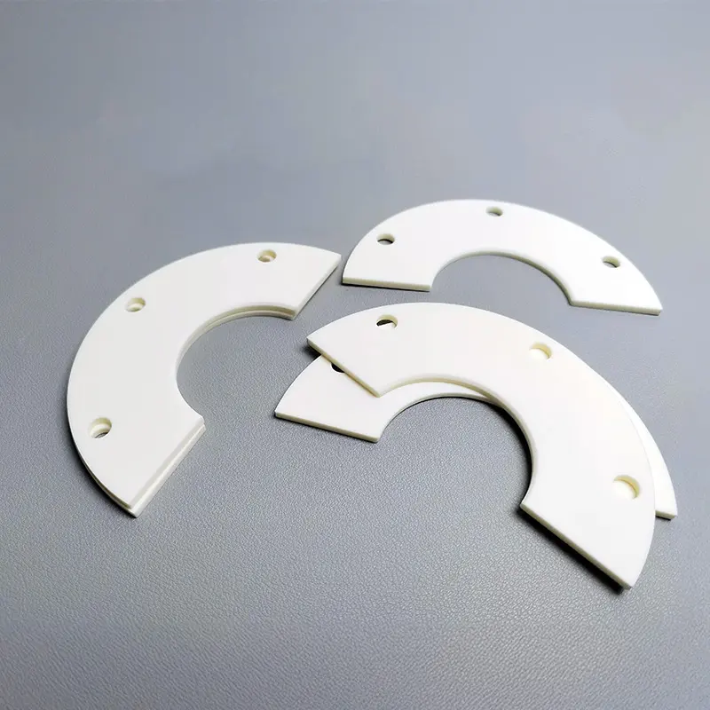 氧化铝陶瓷法兰片结构件-陶瓷片-陶瓷板-零件-来图定制2