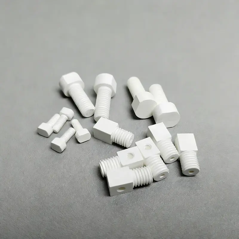 氮化硼陶瓷螺丝零部件-结构件-来图定制2