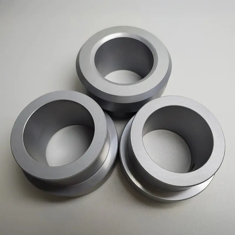 جلبة سيراميك كربيد السيليكون كربيد السيليكون - جلبة سيراميك كربيد السيليكون - سيراميك كربيد السيليكون القابل للتشغيل الآلي - أنابيب سيراميك كربيد السيليكون - مصنوعة حسب الطلب1