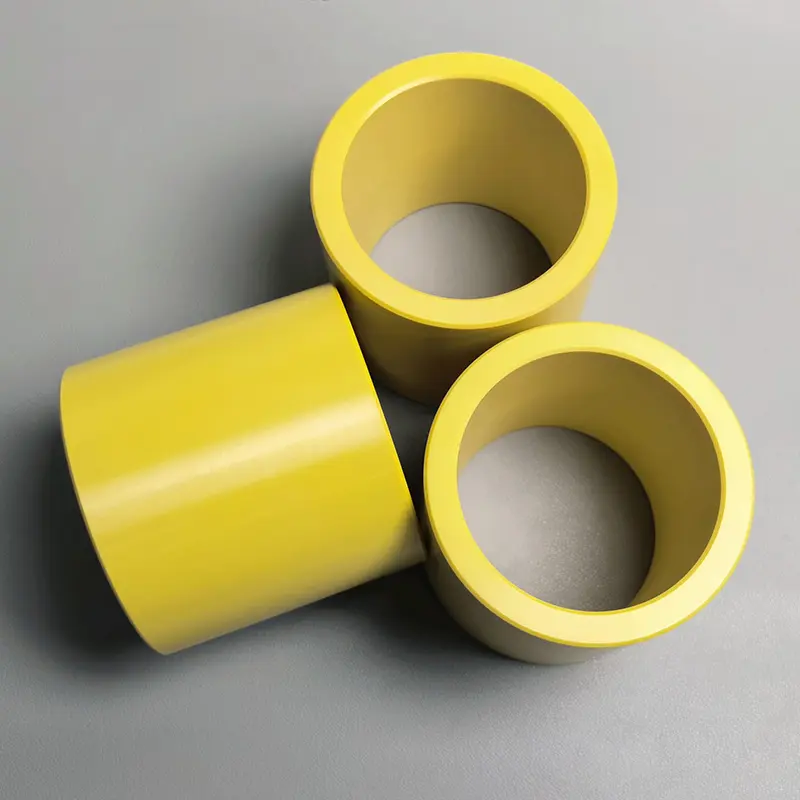 黄色氧化锆陶瓷管-黄色氧化锆陶瓷圆管-氧化锆陶瓷加工-氧化锆陶瓷结构件-来图定制