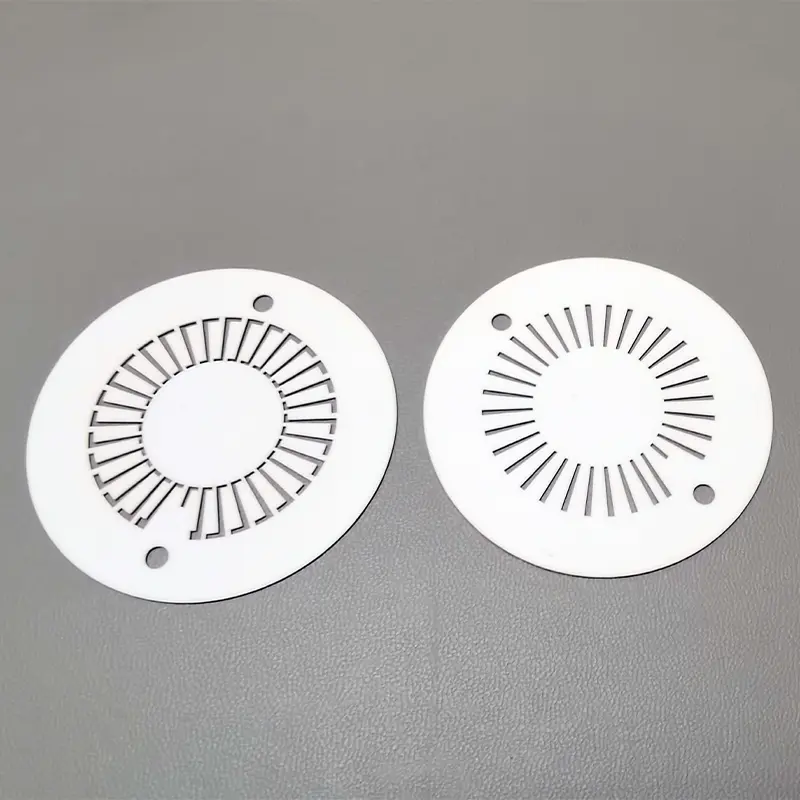 صفيحة شبكة دائرية من الألومينا سيراميك الألومينا سيراميك - صفيحة سيراميك الألومينا سيراميك - دائرة سيراميك الألومينا