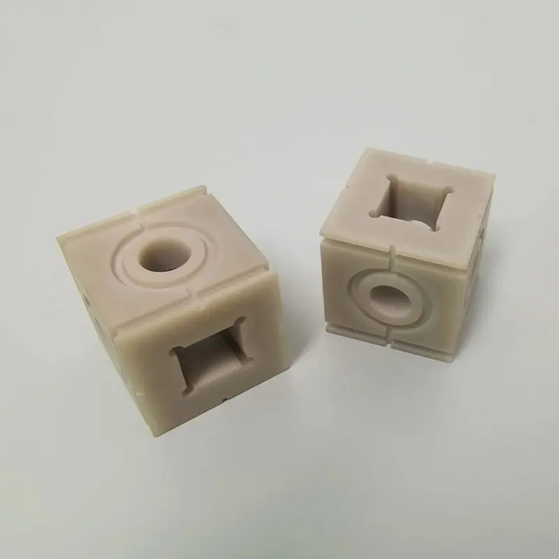 氮化铝陶瓷方块结构件-氮化铝陶瓷块-氮化铝陶瓷零部件-氮化铝陶瓷可加工