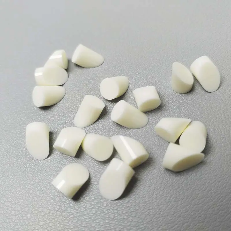 氧化铝陶瓷异形结构件-氧化铝陶瓷圆头结构件-氧化铝陶瓷零部件-氧化铝陶瓷块-陶瓷加工-来图定制1