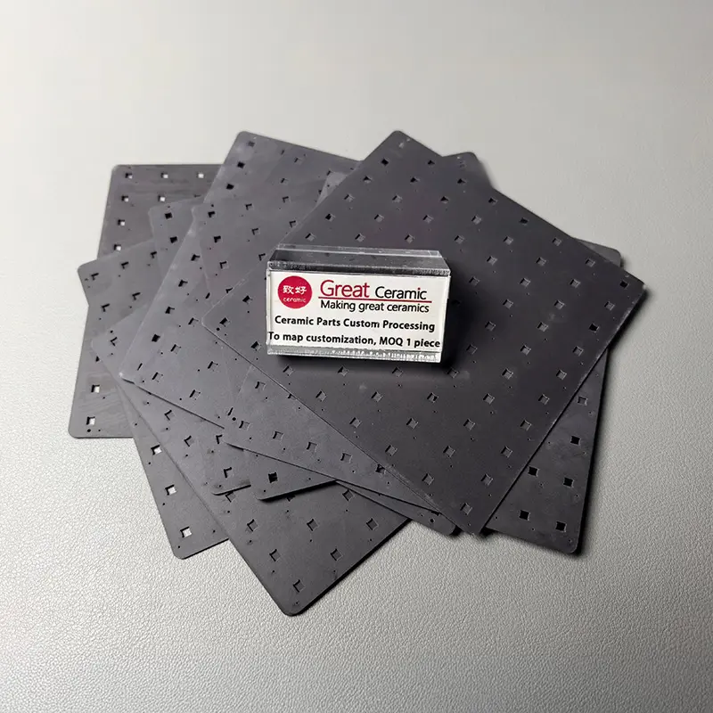 氧化铝陶瓷结构板-氧化铝陶瓷结构片-氧化铝陶瓷可加工