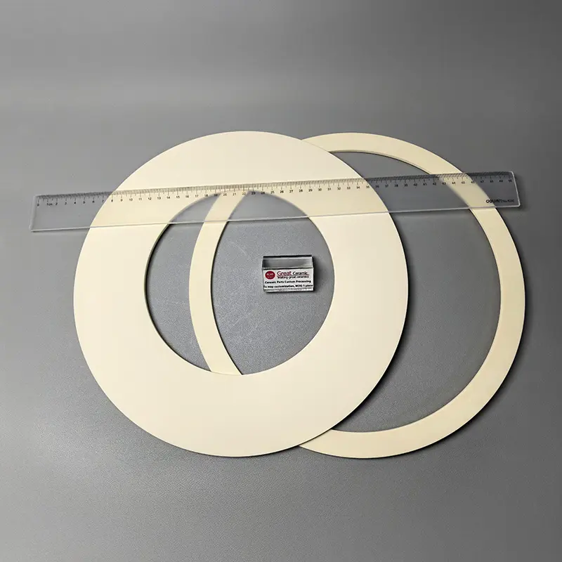 Cakera Seramik Alumina – Cincin Seramik Alumina – Piring Seramik Alumina – Disesuaikan mengikut spesifikasi anda