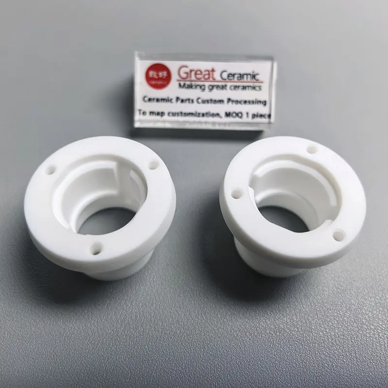 可加工陶瓷通管-可加工陶瓷套筒-可加工陶瓷螺管-陶瓷可加工-来图定制1
