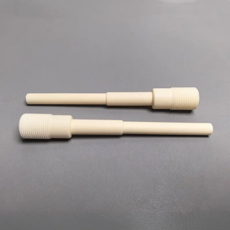 氧化铝陶瓷螺纹杆-氧化铝陶瓷管-氧化铝陶瓷结构件-氧化铝陶瓷加工-来图定制1