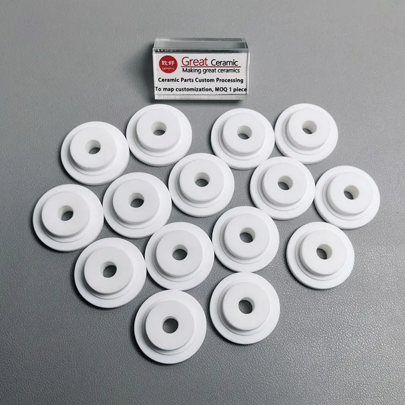 ชิ้นส่วนเซรามิก Macor ที่สามารถกลึงได้ – เซรามิกที่สามารถกลึงได้ – แผ่นเซรามิกที่สามารถกลึงได้