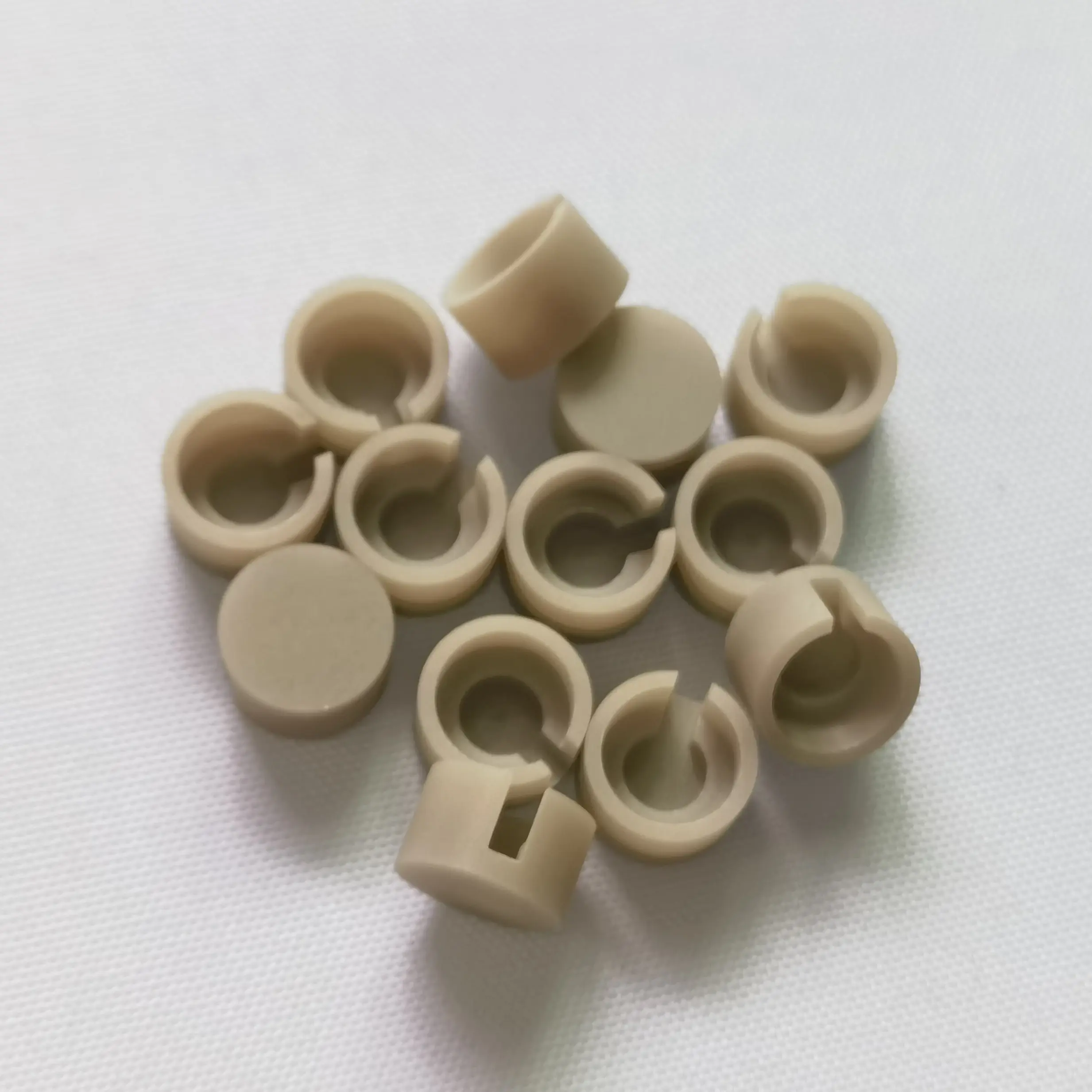 氮化铝陶瓷异形圆柱-氮化铝陶瓷圆环-氮化铝陶瓷零部件-氮化铝陶瓷结构件