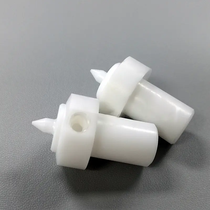 可加工陶瓷Macor定位销钉嘴-可加工陶瓷销钉-可加工陶瓷异形件