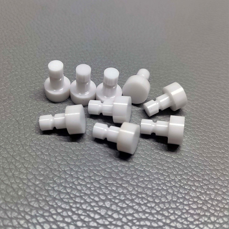 Step Pin Design Zirconia Ceramic Step Pins - Manufacturer of Advanced Ceramic Components